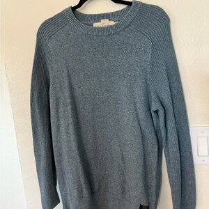 H&M Blue Crewneck Sweater Soft Knit